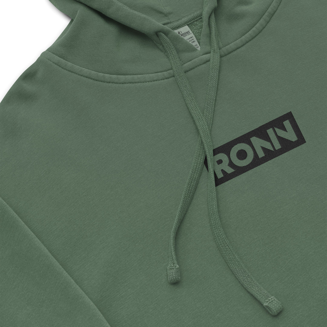 Unisex pigment-dyed hoodie