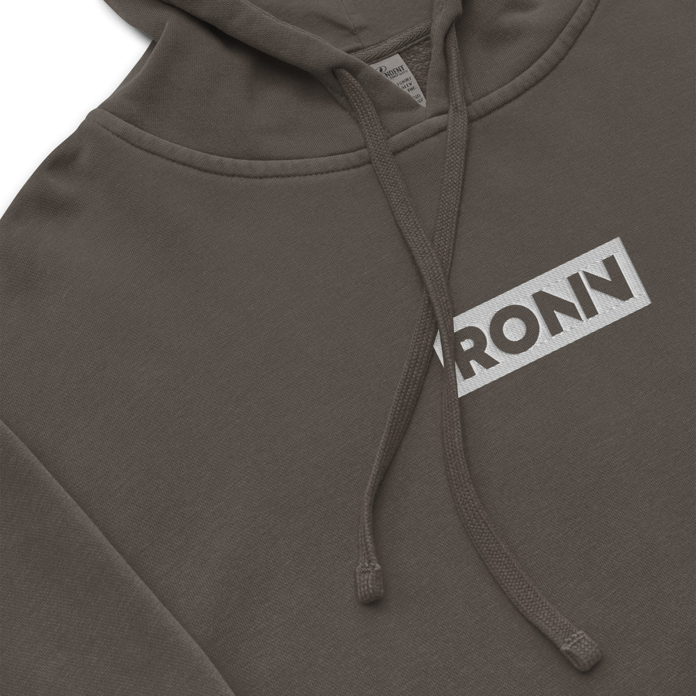 Unisex pigment-dyed hoodie