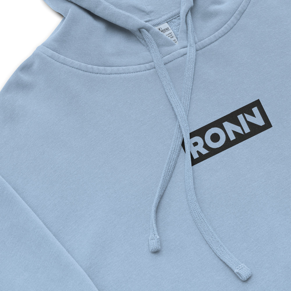 Unisex pigment-dyed hoodie