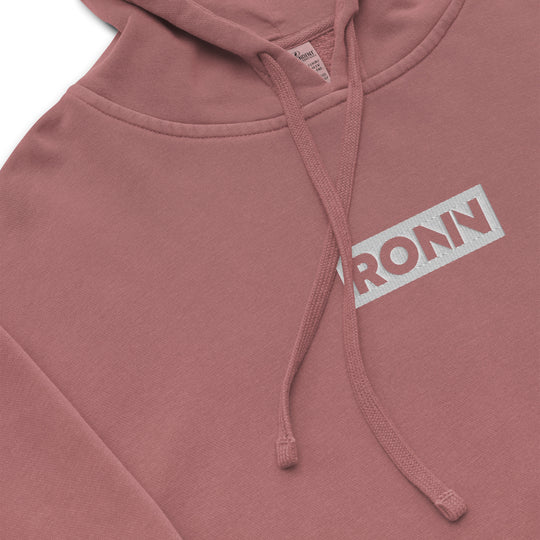 Unisex pigment-dyed hoodie