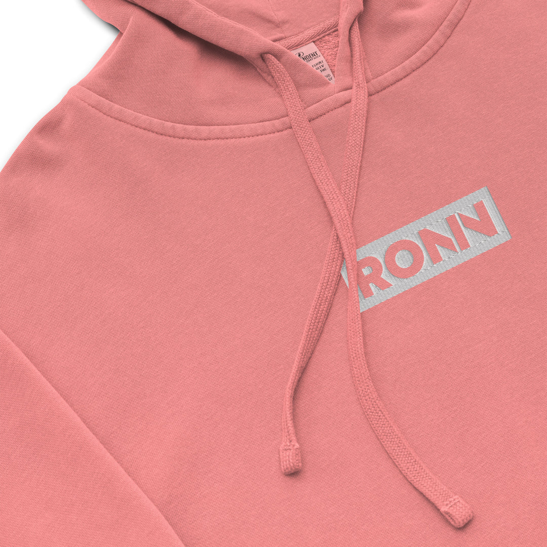 Unisex pigment-dyed hoodie