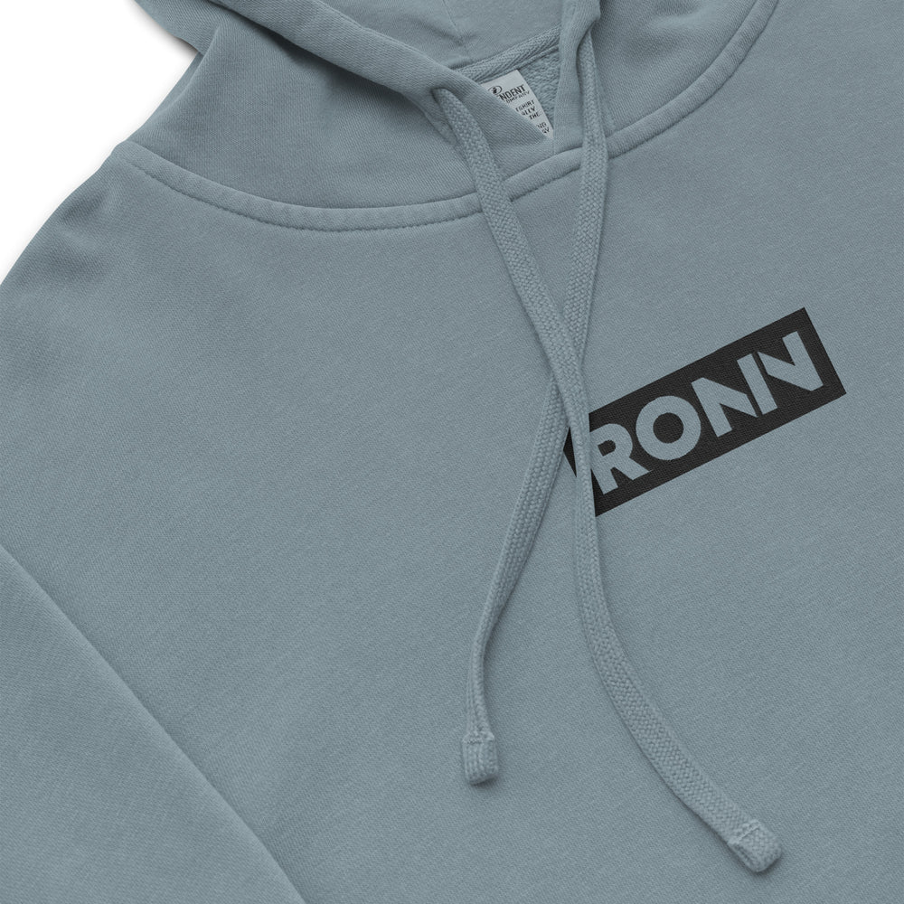 Unisex pigment-dyed hoodie